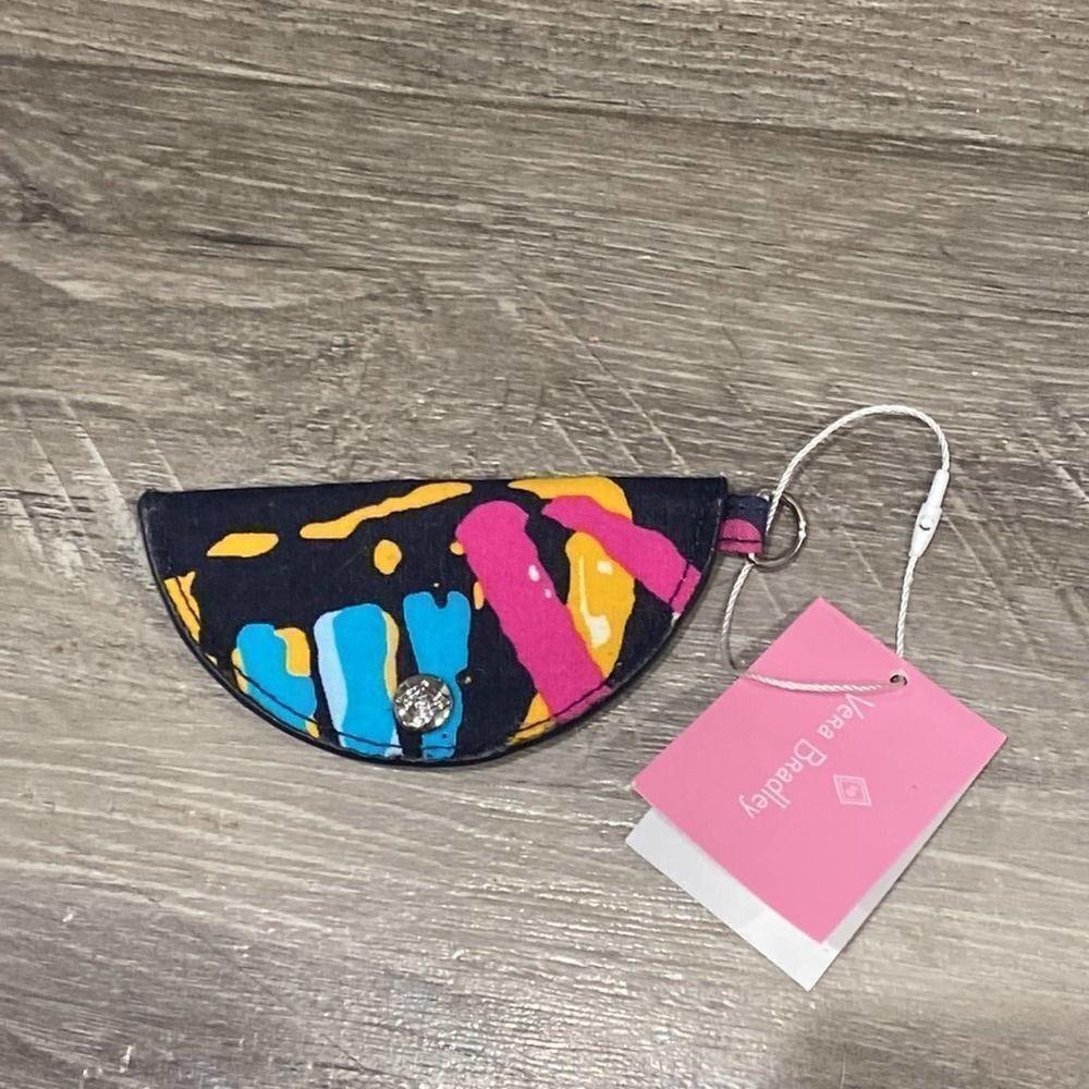 NWT Vera Bradley Iconic Cord Keeper Butterfly Keeper